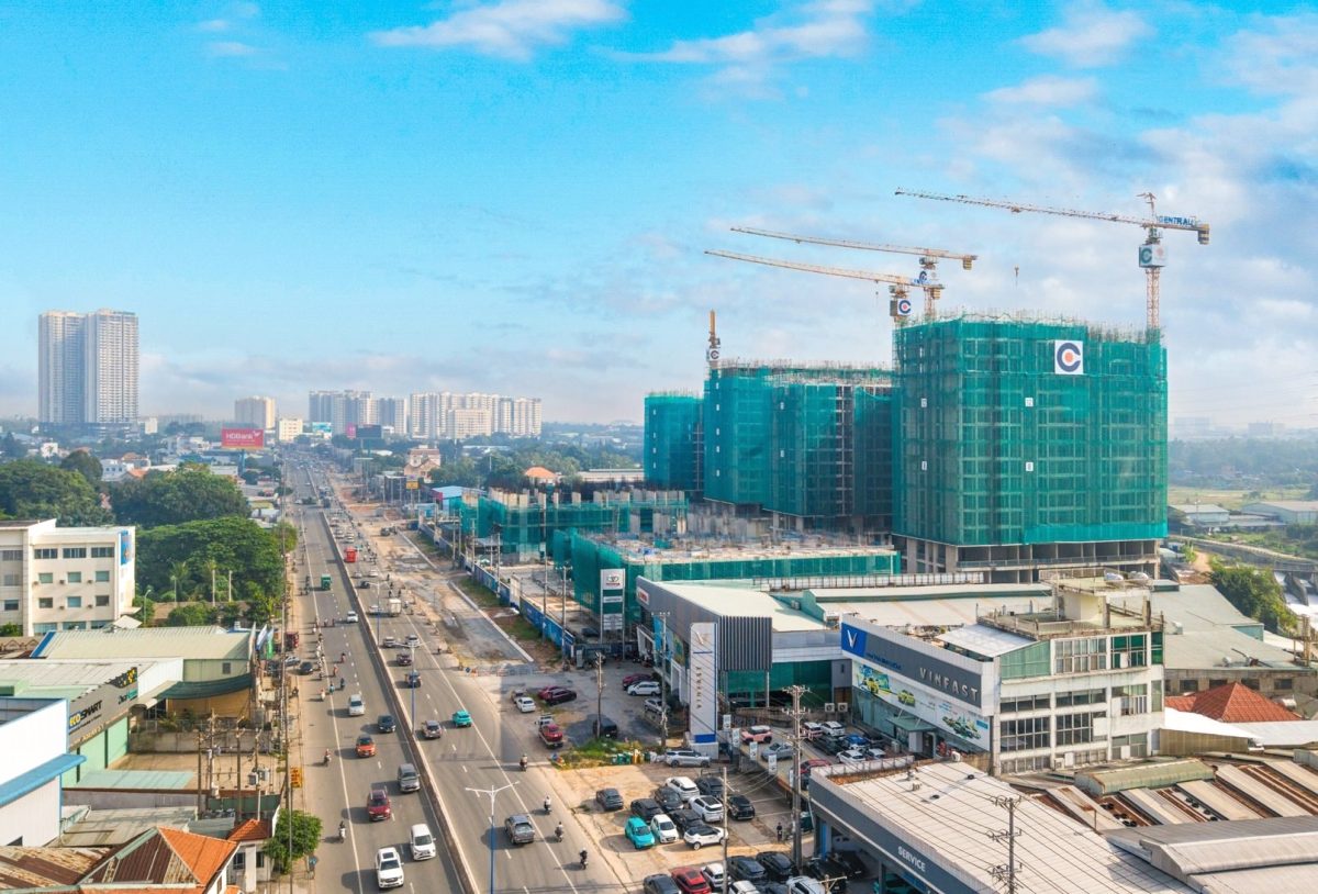 Khu vực dự án Bcons NewSky trên mặt tiền Quốc lộ 13 được hưởng lợi từ quy hoạch mở rộng