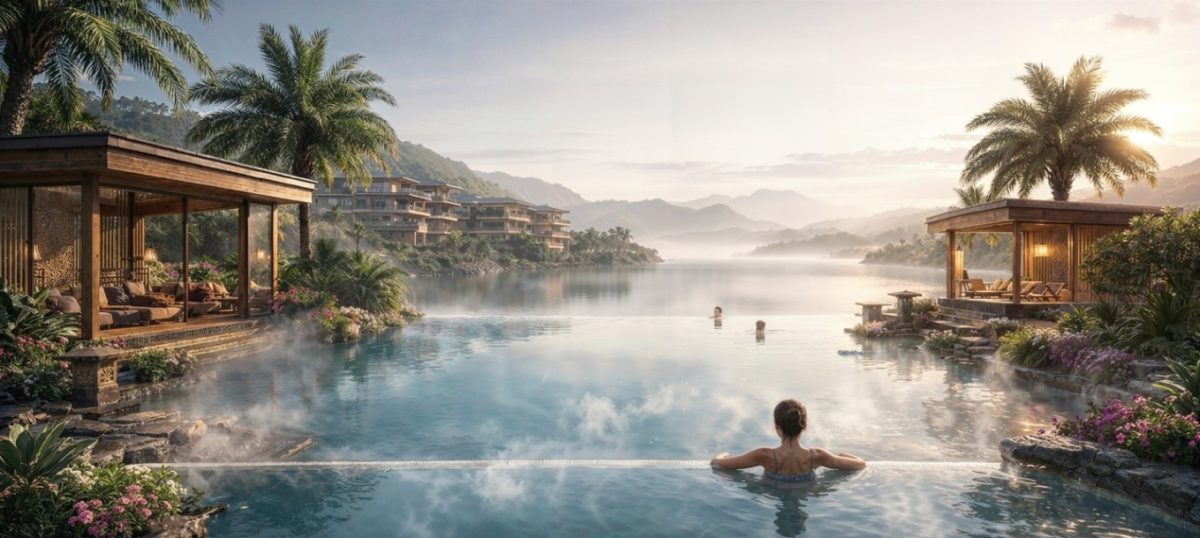 Tiện ích onsen và aqua gym hiện đại tại Monrei Saigon